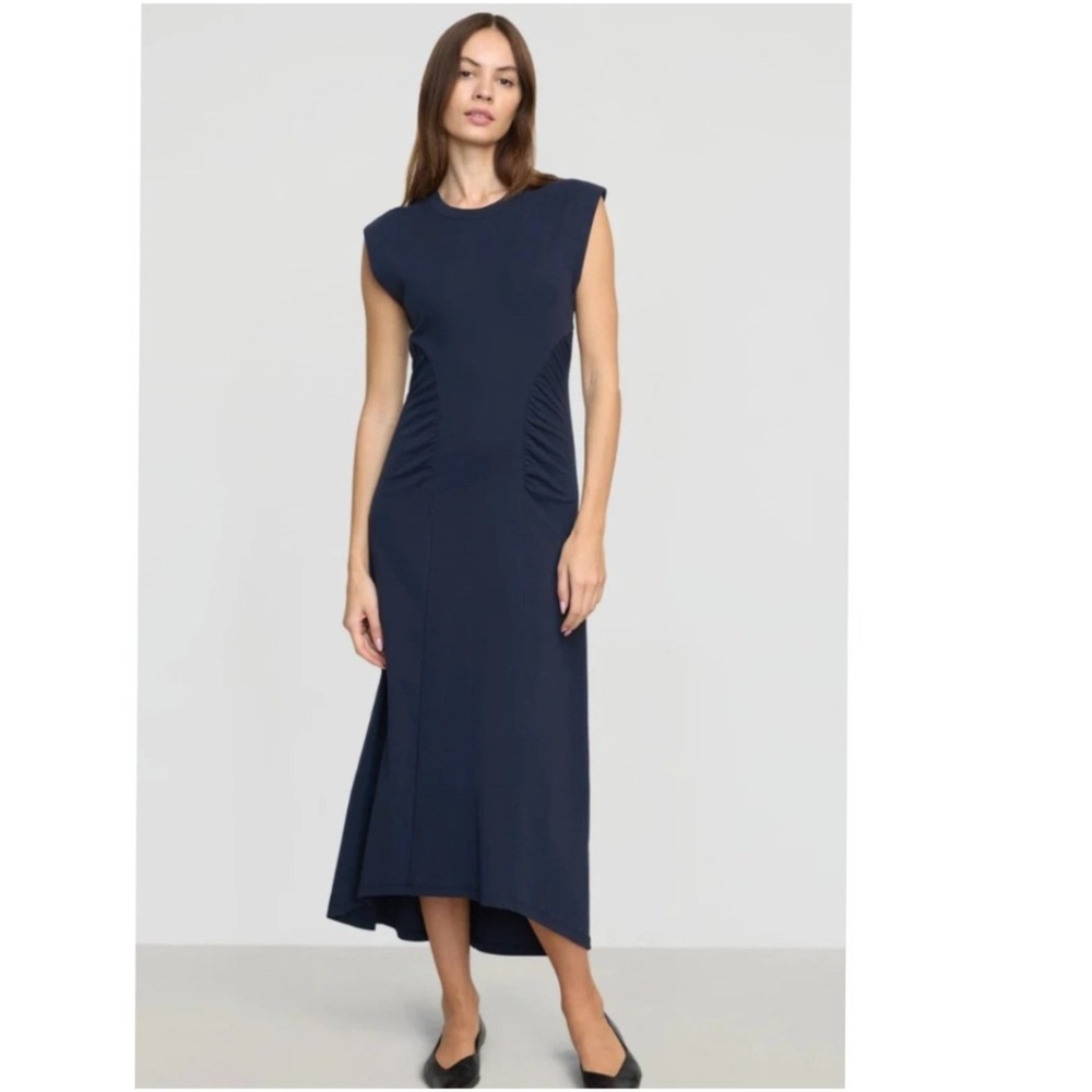 Modern Citizen Navy Sleeveless Midi Dress